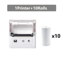 58MM Mini Pocket Thermal Receipt Printer Mobile Portable Ticket Bill Wireless Bluetooth USB Thermal POS Printer PC Android IOS