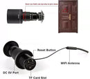 ICSEE TUYA WiFi Smart Türspion Loch Sicherheit 1080P Weitwinkel FishEye CCTV Netzwerk Mini Türspion Tür Wifi IP Kamera P2P TF-Karte