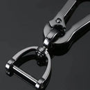 Car Keychain Strong Carabiner Shape Keyring Climbing Hook Keychain Stainless Steel Man Unisex Gift Auto Interior Accessories