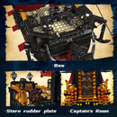 Mould King 13109 Movie Toys The MOC Queen Anne's Revenge Ship Model Assembly Building Block Brick Kids Christmas New Year Gifts