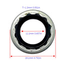 Air conditioning sealing gasket,V5 AVEO gasket,10pieces Air conditioner expansion valve gasket, washer seal