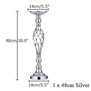 ERMAKOVA Flower Arrangement Stand Vase Pillar Candle Holders Wedding Party Dinner Centerpiece Event Restaurant Hotel Decoration