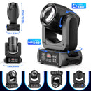 U’King 150W Beam Moving Head Light 18 Prisma 8 Gobo Bühnenlicht DMX DJ Licht für Hochzeit Kirche Party KTV Disco DJ Bar
