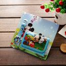 New Disney Children Cartoon Wallet Watch Set Spiderman Mickey Minnie Watches Kids Students Birthday Gifts Quartz Leather Clock