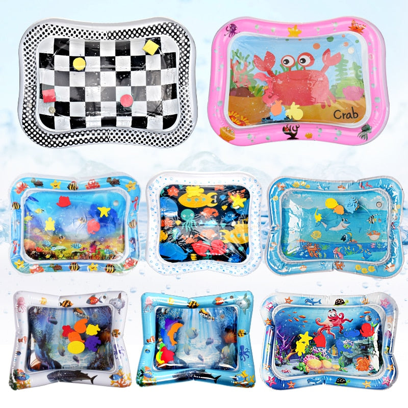 Baby Water Mat Inflatable Cushion Infant Toddler Water Play Mat for Children Early Education Developing Kid Toys Summer Toy Gift