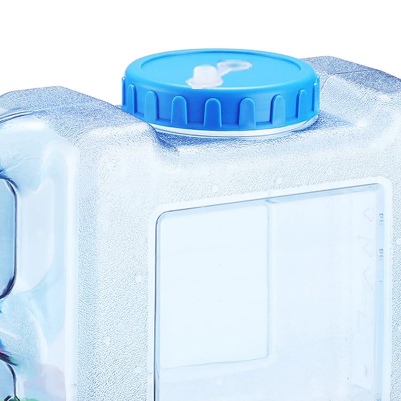 5 L Water Container with Faucet Water Can Bucket Large Capacity Water Bottle Portable Water Container For Outdoor Camping Travel