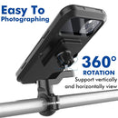 2022 New Waterproof Bicycle Phone Holder Motorcycle Bike Handlebar Cellphone Mount Cycling Phone Stand for MTB Scooter Motorbike