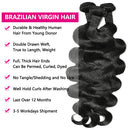 13X6 HD Lace Frontal With Body Wave Human Hair Bundles Human Hair With Closure 100% Raw Human Hair Bundles With 13X4 Frontal