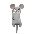 Niedliche Katzenspielzeuge Lustige interaktive Plüsch-Katzenspielzeuge Mini-Zähneknirschen-Katzenminz-Spielzeuge Kätzchen-Kauspielzeug-Maus Haustierzubehör