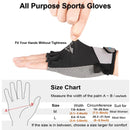 Premium Fishing Gloves - UV Protection, Breathable Mesh & Non-Slip Grip for All-Day Comfort，for Cycling,Hiking,Camping