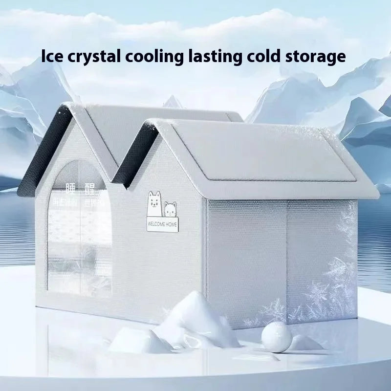 Cat Air Conditioning House Summer Cat Cooling House Cat Ice House Dog Ice House Dog Four Seasons Cat Pet Igloo