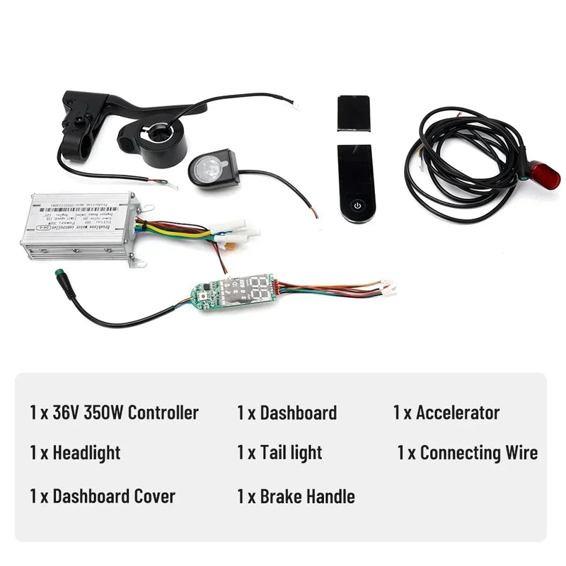 36V 350W Scooter Controller Dashboard Accelerator Display Replacement For-XiaoMi For Electric Scooter Accessories Safety Parts