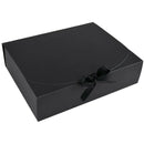 1Pc Black Paperboard Box DIY Wedding Gift Box for Guests Small Business 31/27/16cm Event Party Christmas Candy Packaging Boxes
