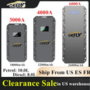 GKFLY 3000A 4000A 6000A Auto Starthilfe Power Bank Tragbares 12V Starthilfegerät Power Auto Batterie Booster Buster für 10.0L 8.0L