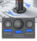 AXNEN AI Auto Following Gimbal Stabilizer 360 Rotation Phone Stand P02 Desktop Tracking Gimbal with Remote for Live Photography