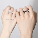1/2pcs Couple Rings Fashion Creativity Personality Angel Demon Adjustable Ring Set for Lovers Jewelry Engagement Wedding Gift
