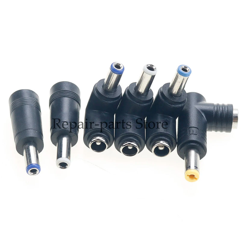 1 pieceConnector For Dc Power Adapter Connector Plug Conversion Head Jack Female Socket 5.5*2.5/2.1mm Turn To Male 5.5*2.1/2.5mm