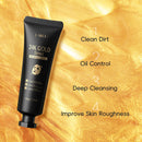 LAIKOU 24K Gold Snail Peel-Off Mask 3PCS Deep Cleansing Pore Tightening Blackhead Removal Detoxifying Facial Treatment 50g