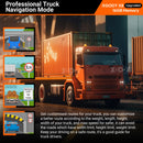 XGODY 9" Sat Nav Truck Car GPS Navigation for Lorry HGV Free UK EU Maps Updates