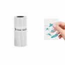 Color On Clear Sticky Paper Mini Thermal Paper Transparent Self-Adhesive For Portable printer T02/M02 For Memo Scrapbook Diary