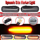 2Pcs Dynamic LED Side Marker Lights Turn Signal Indicator Car Accessories For Honda Civic EK 2/3/4dr Ballade CRV Prelude 95-99