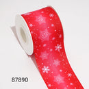 DIY Cartoon Happy New Year Merry Christmas Printed Grosgrain Ribbon For Craft Supplies Sewing Accessories 5 Yards. 86806