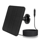 10W 5V Solarpanel Micro USB+Type-C 2in1 Outdoor Solar Ladepanel 3m Ladekabel für Überwachungskamera für Eufycam 3C/2C