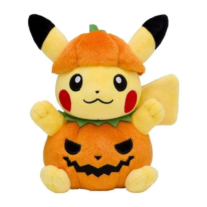 25CM Christmas Halloween Easter Pokemon Pumpkin Lovely Pikachu Stuffed Plush Toys Anime Pokemons Plush Toys Dolls Kids Gifts