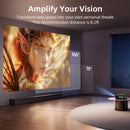 [Google TV/Android 14]4K Projector Full HD 1080P Home Theater Netflix-Licensed Outdoor Movie Smart Auto Focus Beam Projectors