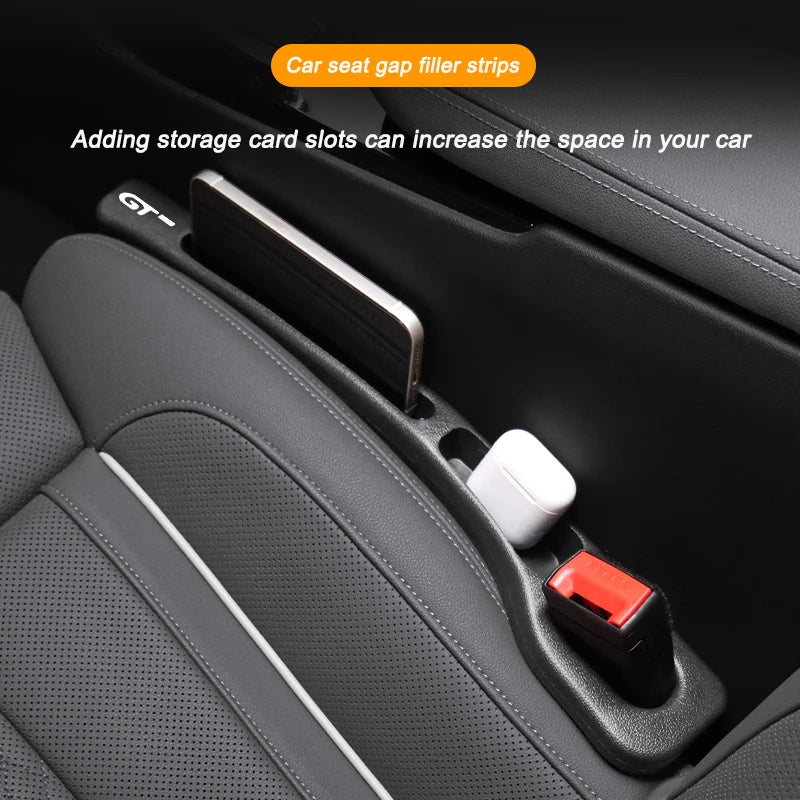 Car Seat Gap Filling Side Seam Plug Leak-proof Strip for Peugeot GT 508 5008 3008 208 2008 308 Seat Gap Pocket Strip Accessories