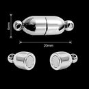2 Sets Locking Strong Magnetic Clasps Magnet End Clasp Connectors For Jewelry Making DIY Bracelet Necklace Extender Accessories