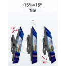 TV Wall Mount, Low Profile for Most 32-65" TV, Tilted Wall Mount Universal TV Brackets Max VESA 400 x 400mm, Weight up to 100lbs