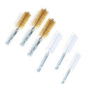 Camecho 19pcs Universal Injector Seat Brush Cleaner Cleaning Tool Kit for Diesel Engines