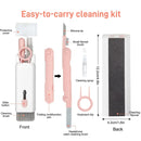 7-in-1 Computer Keyboard Cleaner Brush Kit Earphone Cleaning Pen For Headset iPad Phone Cleaning Tools Cleaner Keycap Puller Kit