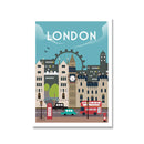 France Paris Florence Hawaii Milan Bruges Famous City Travel Poster Canvas Painting Landscape Wall Art Living Room Home Decor