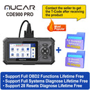 MUCAR CDE900 Pro Obd2 Scanner Auto Car Diagnostic Tools Scanner Automotive OBD Tool Code Reader 28 Reset Full System Diagnosis
