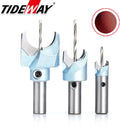 Tideway Dia.6-30mm Carbide Woodworking Bead Drill Bits 10mm Shank Wooden Buddha Ball Router Bit Beads Industrial Grade Hand Tool