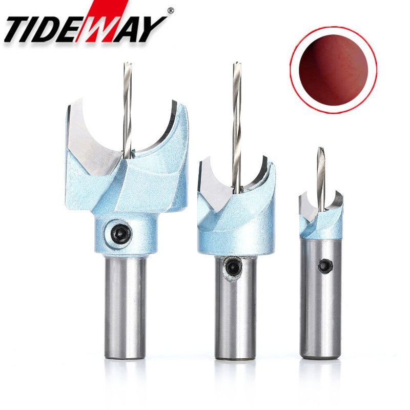 Tideway Dia.6-30mm Carbide Woodworking Bead Drill Bits 10mm Shank Wooden Buddha Ball Router Bit Beads Industrial Grade Hand Tool