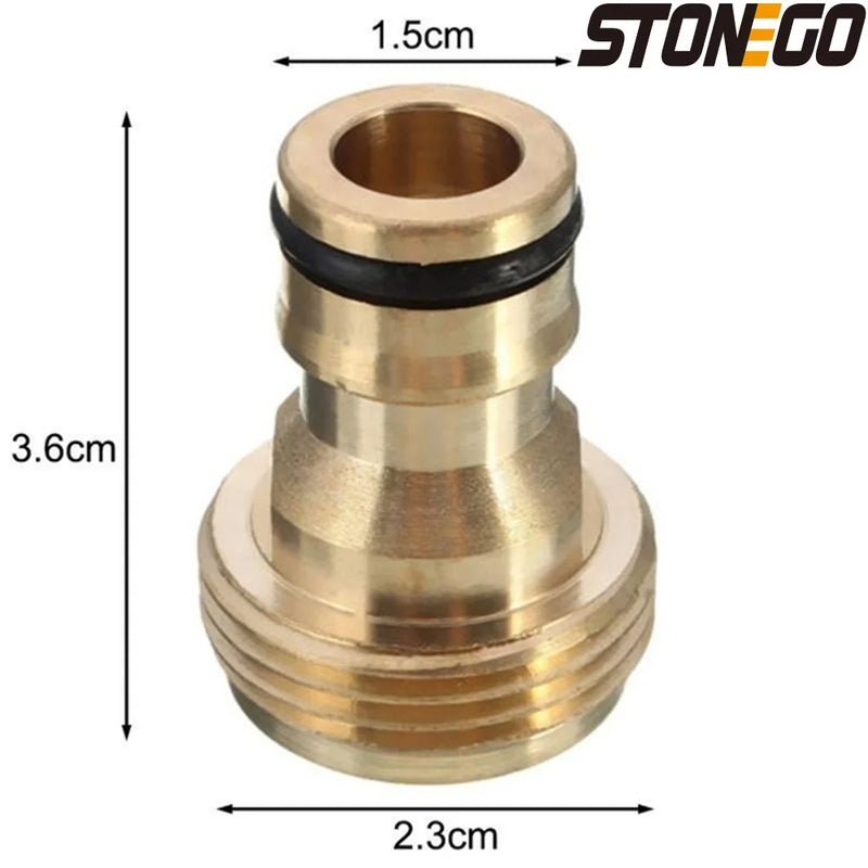 STONEGO Universal Kitchen Faucet Adapter for Tap Connector Mixer Hose, Joiner Fitting and Pipe