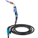 VEVOR 24KD Miller 250A MIG Torch MAG Welding Gun Professional 4.6M Cable Air-Cooled Gas Burner Torch for MIG Welding Machine