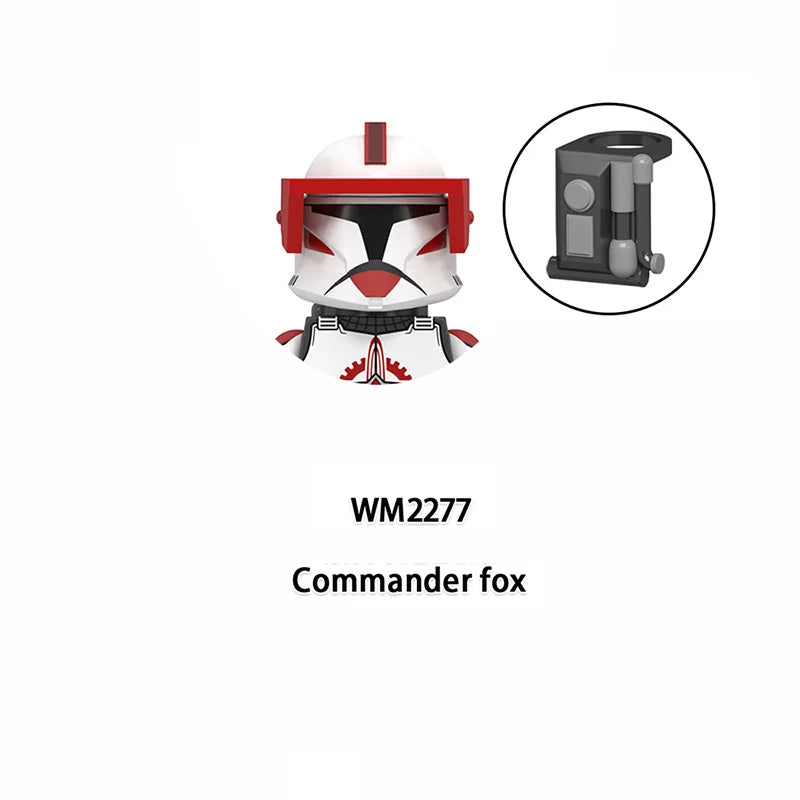 ARC Trooper Fives Clone Trooper Waxer Building Block Wolfpack Boil Shadow Imperial Stormtrooper Commander Sandtrooper Bricks Toy