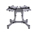 SIHAO Adjustable Dumbbells Sets and Dumbbell Stand 24KG and Dumbbell Weight  With Handle Base Fitness Workouts Equipment