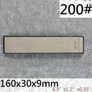 Widened diamond sharpening stone compatible with fixed-angle sharpener for kitchen knives and outdoor tools, portable sharpening