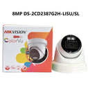 Hikvision 4MP IP Camera DS-2CD2347G2H-LISU/SL Smart Hybrid IR White Light ColorVu Turret POE Built-in 2-Way Audio SD Card Slot