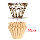Coffee Dripper Foldable Clever Coffee Filter Style Coffee Drip Filter Cup Portable Reusable Paperless Pour Over