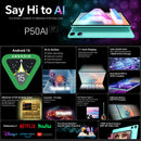 【New】 Teclast P50Ai 11 Inch 90Hz Tablet Pc Android 15 Ai Os (6Gb+10Gb Expansion)16Gb Ram 128Gb Lpddr5 7000Mah Allwinner A733-Ai Octa-Core 1280X800 Wifi-6 Bt 5.4
