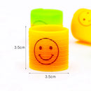 36PCS 3.5CM Rainbow Magic Spring for Kids Birthday Party Toy Gift Pinata Filler Easter Halloween Christmas Carnival Party Favors