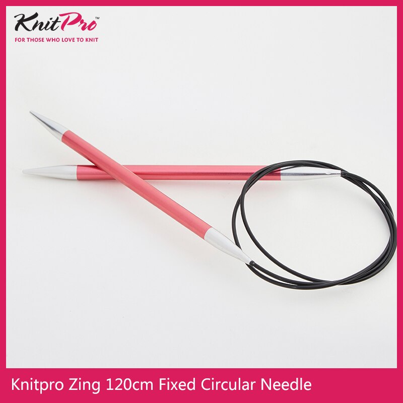 1 piece Knitpro Zing 120 cm Fixed Circular Knitting Needle