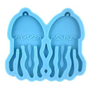 DIY Christmas Halloween Earrings Epoxy Resin Mold Eardrop Dangler Silicone Mould