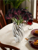 4pcs/8pcs/10pcs Artificial Calla Lily Bouquet, Realistic Touch Fake Flowers; Suitable For Wedding, Party, Garden Decor,